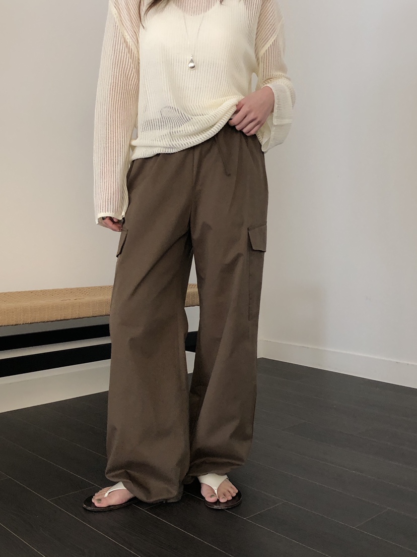 ATHEA韓國直郵女士新品26春夏26夏季人氣熱賣休閑職業休閑褲ATHEA休閑褲圖色1