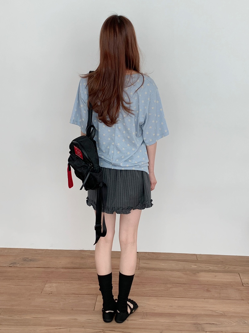 BEFORE SUNRISE韓國東大門代購女裝新款26夏季26春夏T恤BEFORE SUNRISET恤