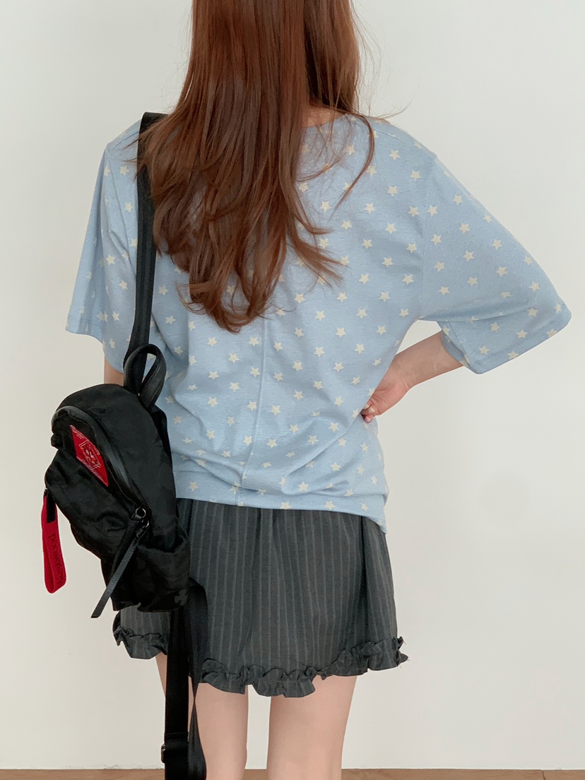 BEFORE SUNRISE韓國東大門代購女裝新款26夏季26春夏T恤BEFORE SUNRISET恤