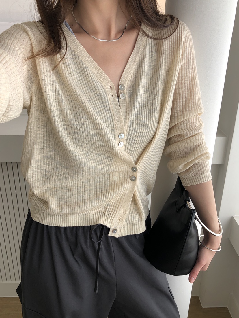 ATHEA韓國東大門直郵女裝新品時尚26夏季26春夏職業針織衫棉ATHEA針織衫