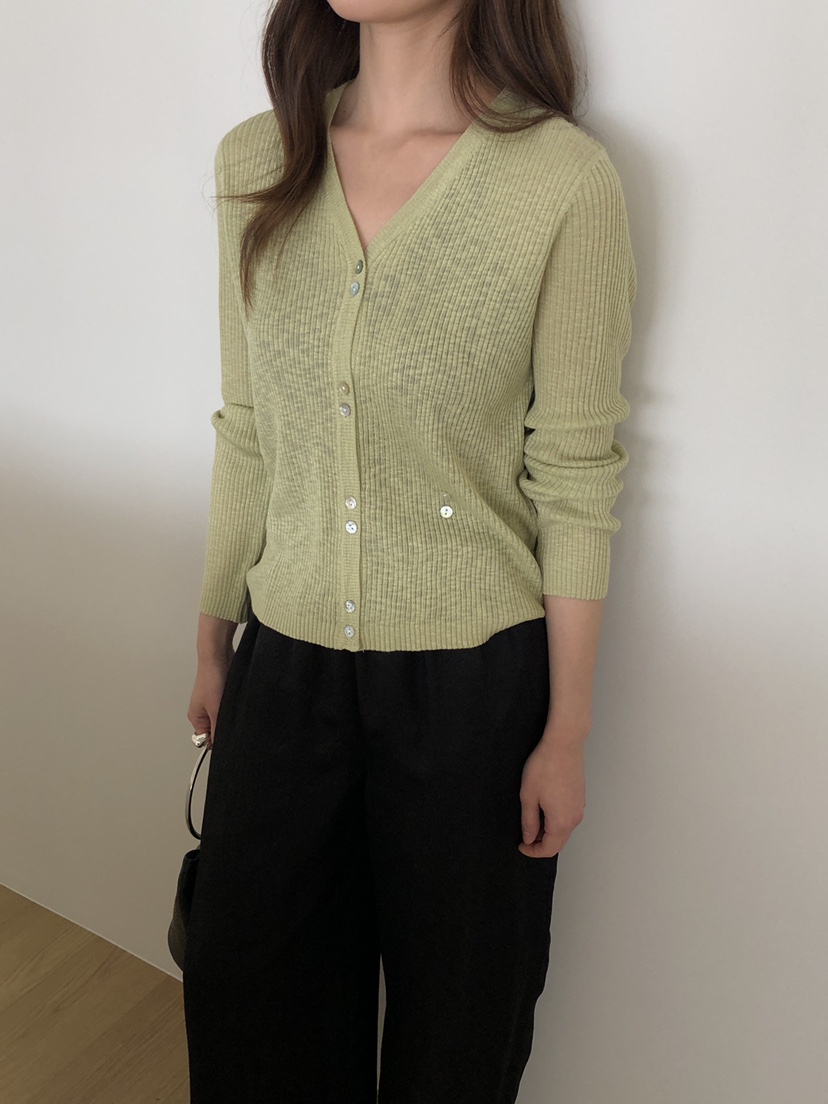 ATHEA韓國東大門直郵女裝新品時尚26夏季26春夏職業針織衫棉ATHEA針織衫圖色3