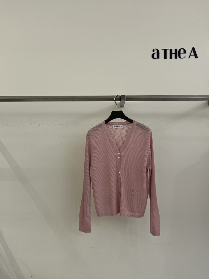 ATHEA韓國東大門直郵女裝新品時尚26夏季26春夏職業針織衫棉ATHEA針織衫圖色4