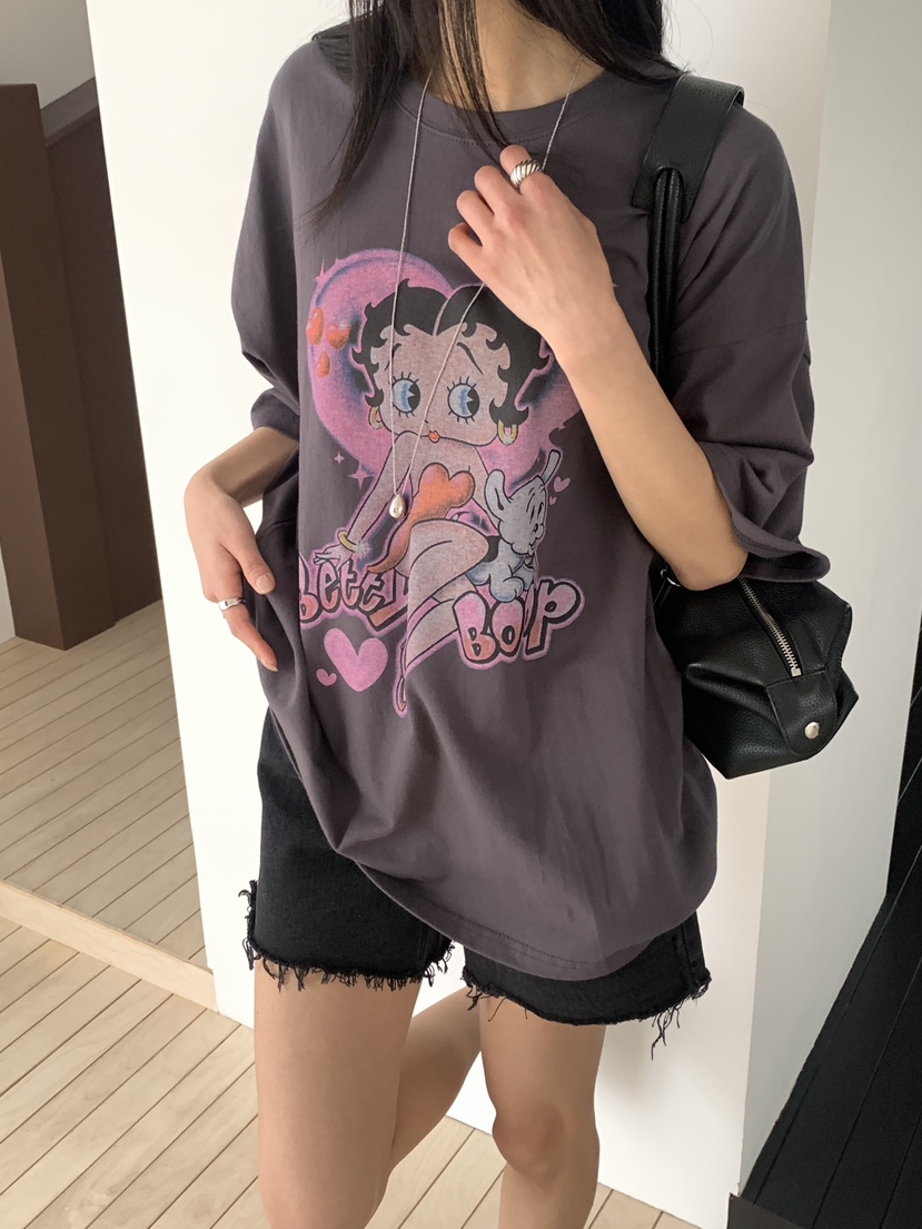 MUSE-P韓國東大門直郵女裝新款休閑26春夏26夏季職業T恤MUSE-PT恤