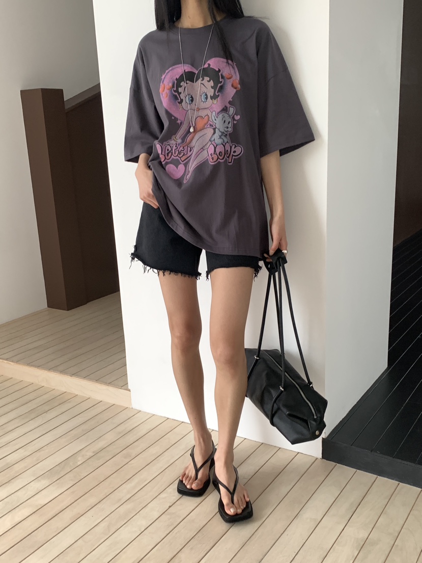 MUSE-P韓國東大門直郵女裝新款休閑26春夏26夏季職業T恤MUSE-PT恤