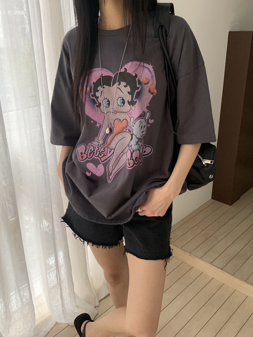 MUSE-P韓國東大門直郵女裝新款休閑26春夏26夏季職業T恤MUSE-PT恤