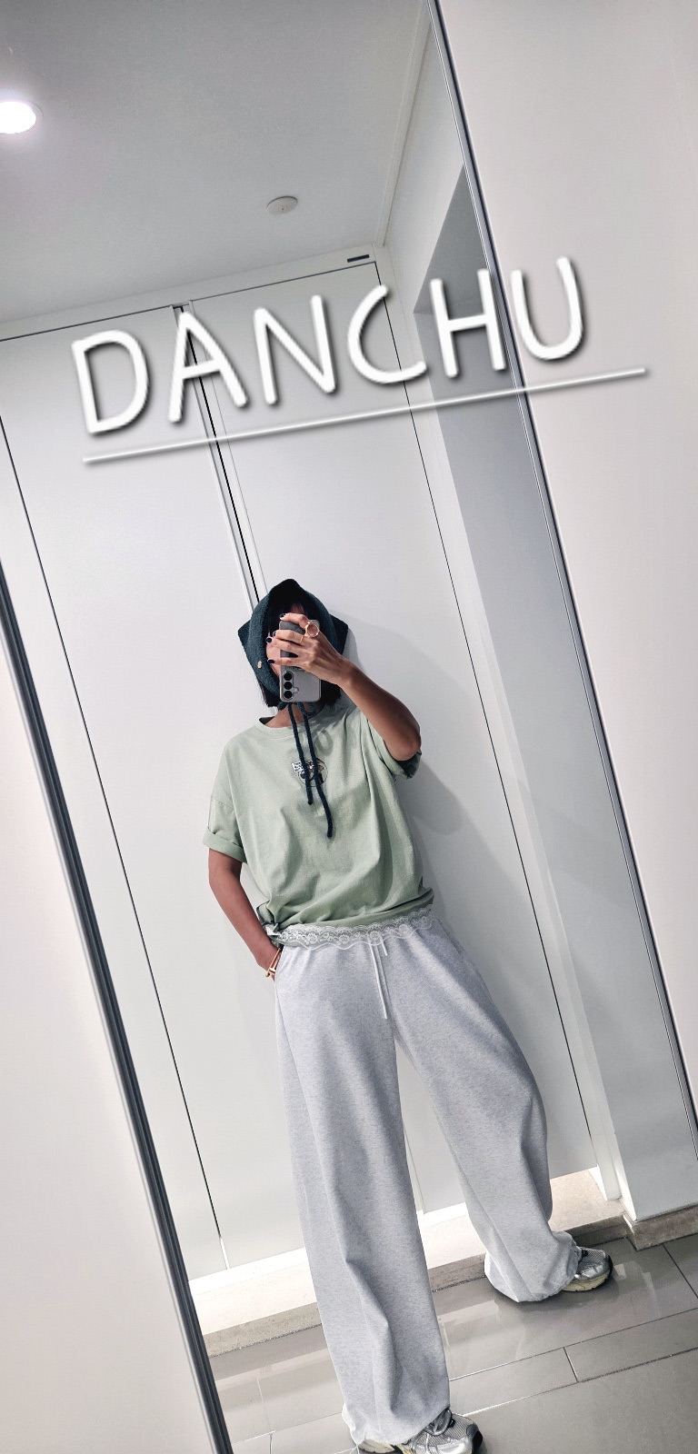 DANCHU韓國代購女士新品職業人氣26春夏熱賣推薦26夏季T恤蕾絲DANCHUT恤