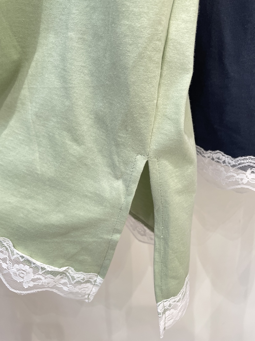 DANCHU韓國代購女士新品職業人氣26春夏熱賣推薦26夏季T恤蕾絲DANCHUT恤