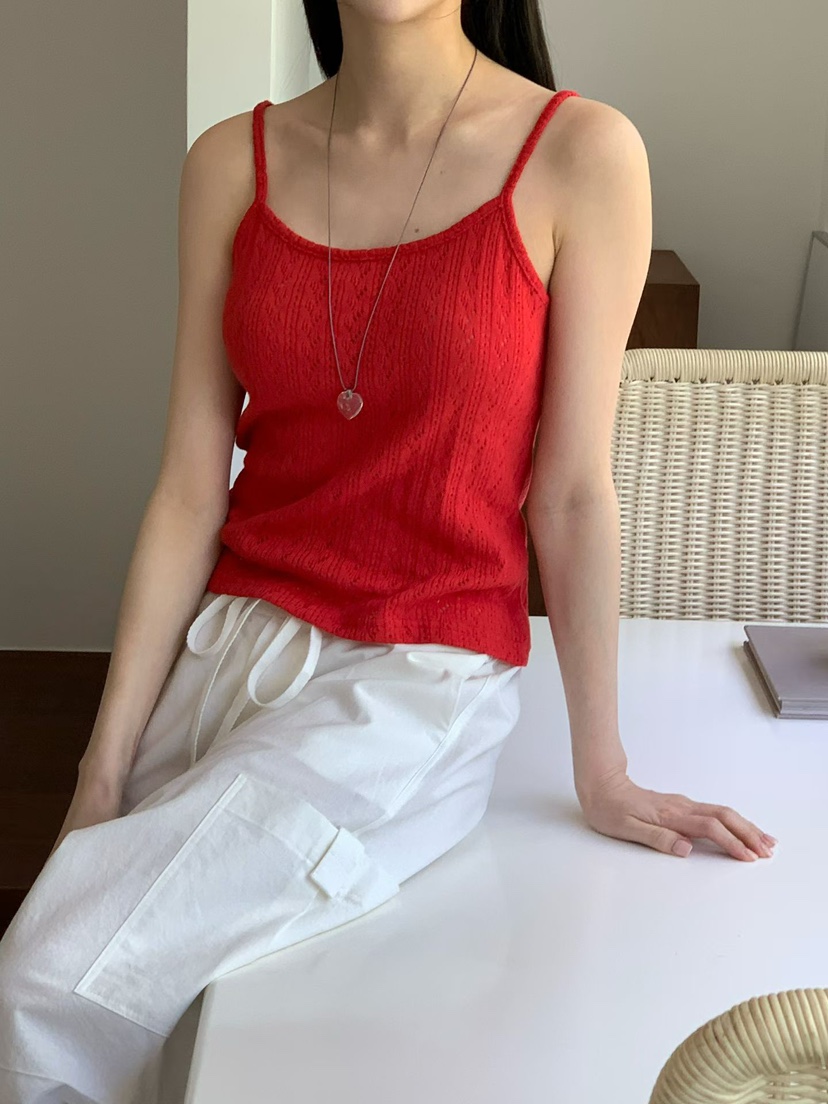 BINUS韓國代購女士新款休閑職業26夏季熱賣26春夏吊帶背心BINUS吊帶/背心圖色1