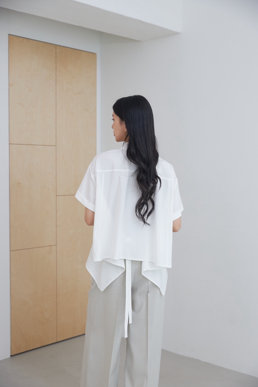 LE-PPL韓國直郵實拍女裝新品人氣推薦職業休閑襯衫蕾絲衫LE-PPL襯衫/蕾絲衫