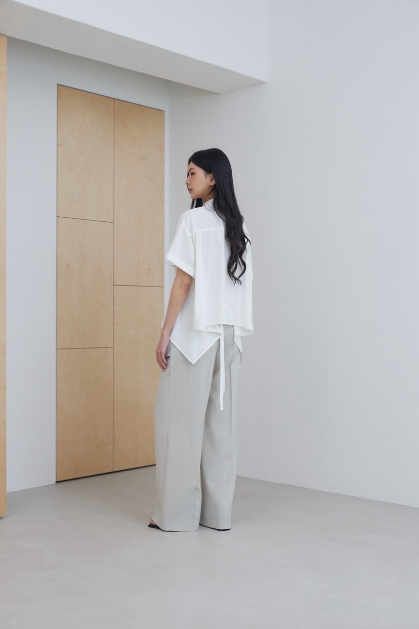 LE-PPL韓國直郵實拍女裝新品人氣推薦職業休閑襯衫蕾絲衫LE-PPL襯衫/蕾絲衫