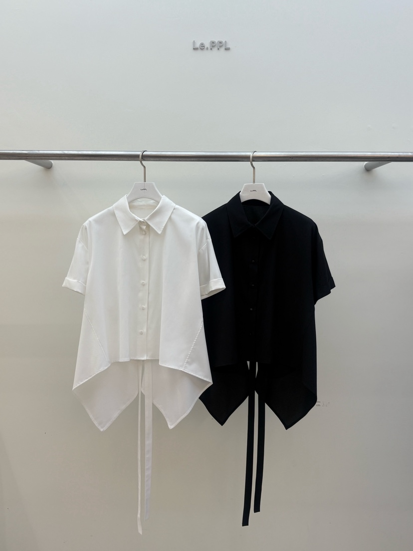 LE-PPL韓國直郵實拍女裝新品人氣推薦職業休閑襯衫蕾絲衫LE-PPL襯衫/蕾絲衫