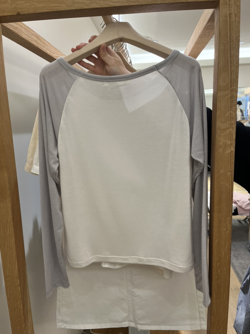 TIZZI韓國代購女裝新款26夏季熱賣推薦26春夏職業長袖T恤TIZZI長袖T恤