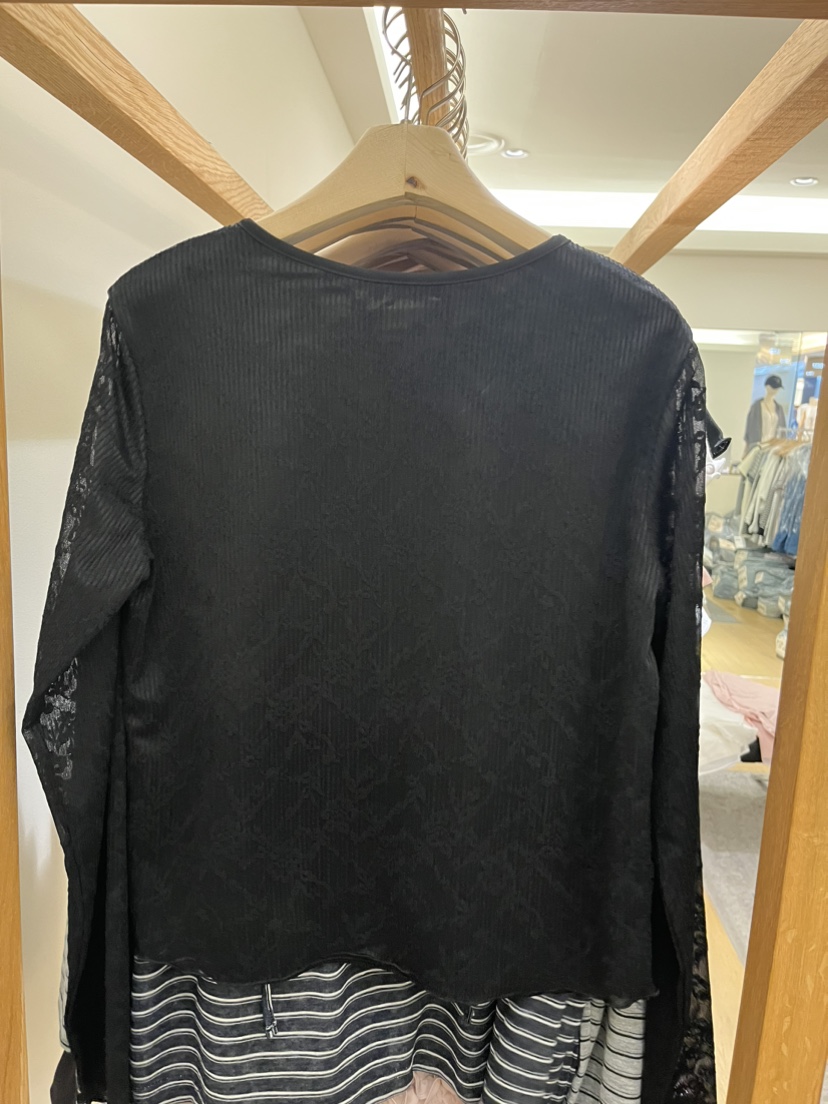 TIZZI韓國直郵女裝新款休閑熱賣職業推薦26夏季26春夏長袖T恤TIZZI長袖T恤