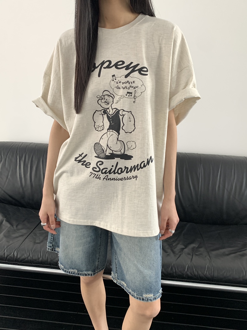 MUSE-P韓國直郵女裝新品推薦26春夏熱賣人氣26夏季時尚T恤MUSE-PT恤