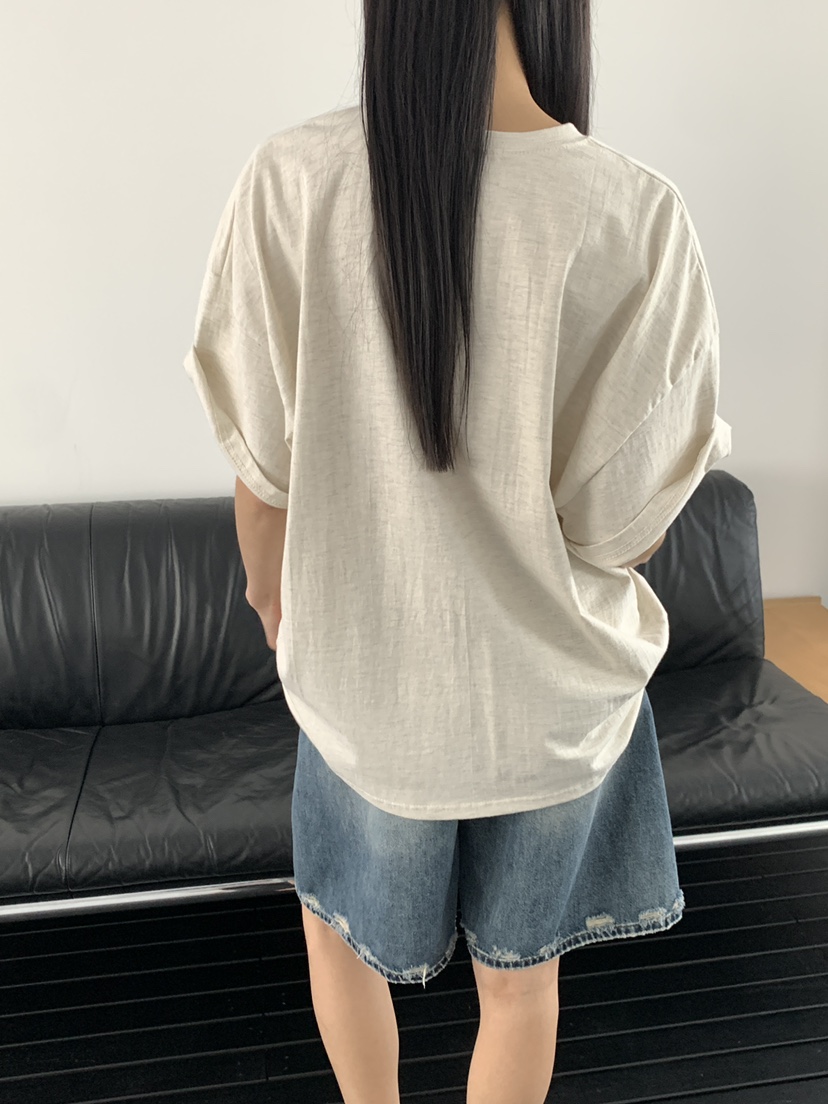 MUSE-P韓國直郵女裝新品推薦26春夏熱賣人氣26夏季時尚T恤MUSE-PT恤