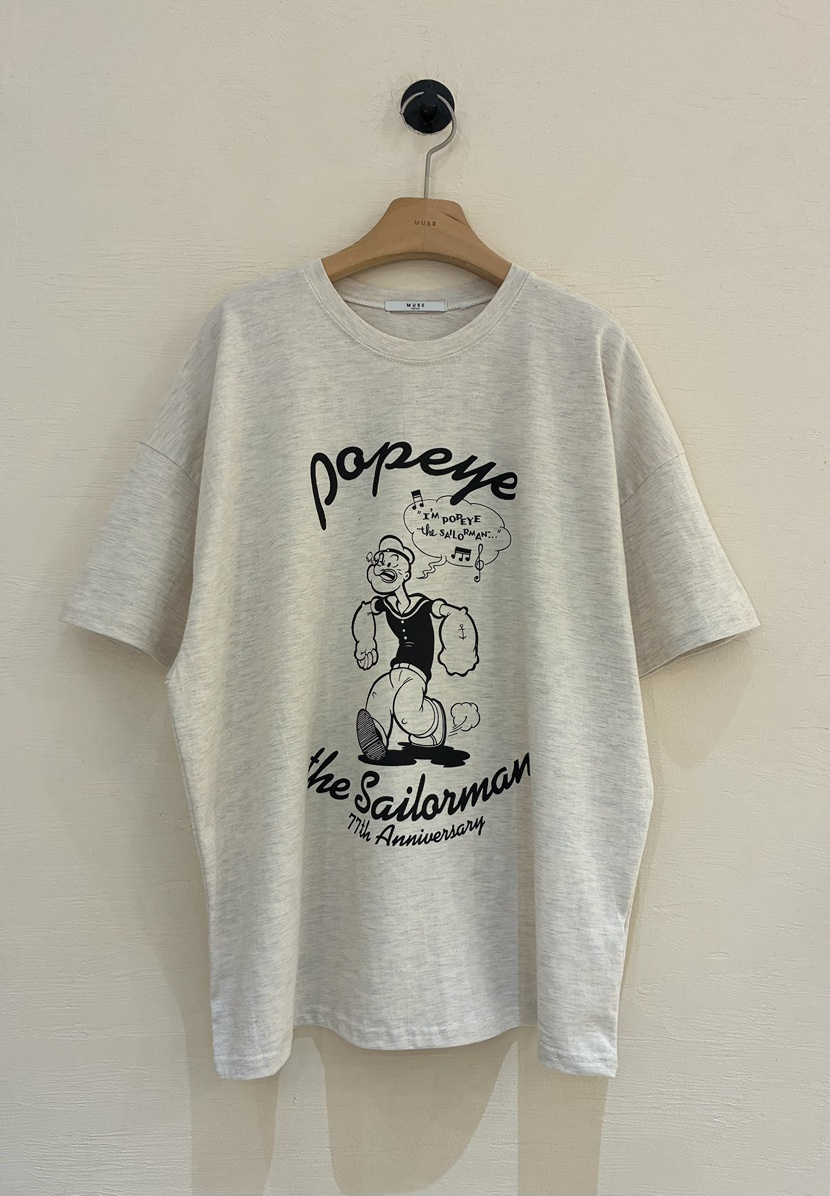 MUSE-P韓國直郵女裝新品推薦26春夏熱賣人氣26夏季時尚T恤MUSE-PT恤圖色1