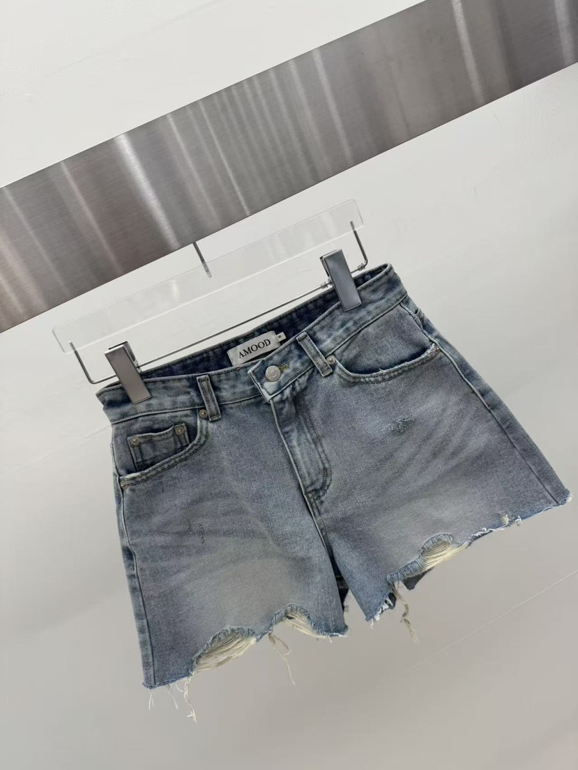 AMOOD韓國直郵實拍女士新品26夏季人氣26春夏推薦熱賣短褲AMOOD短褲