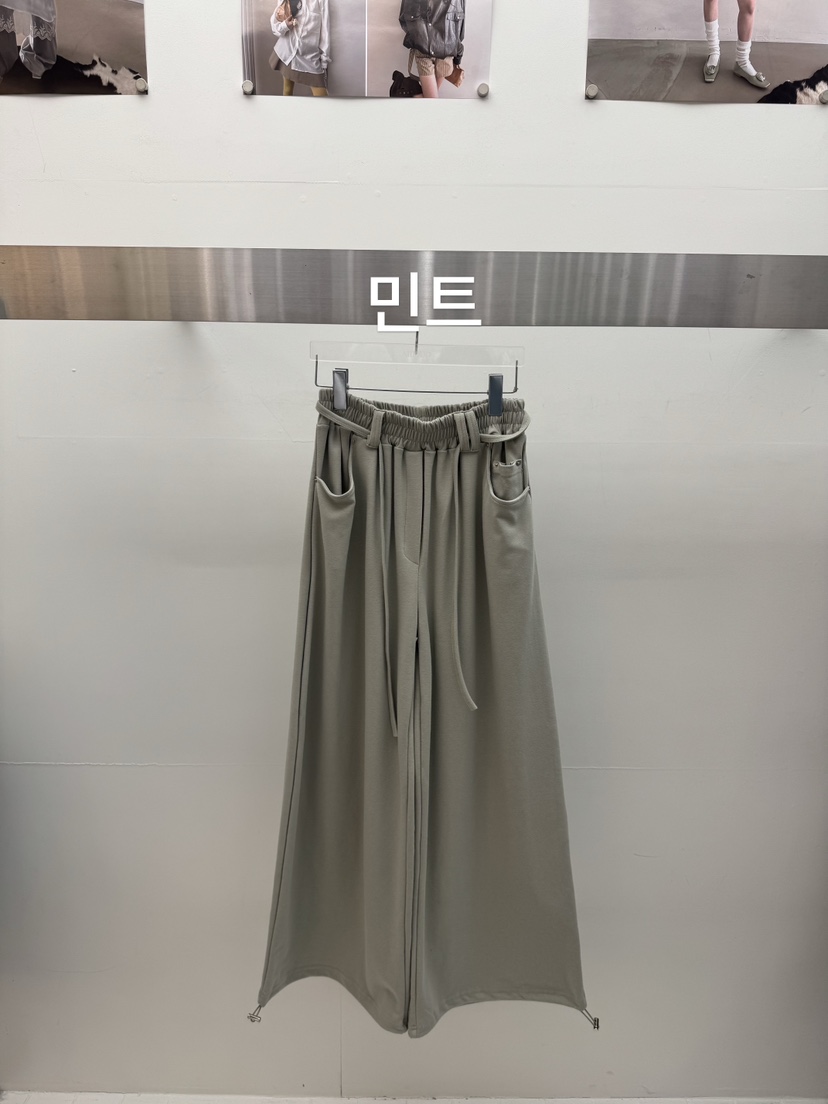 AMOOD韓國直郵女裝新品職業26春夏休閑熱賣人氣26夏季休閑褲AMOOD休閑褲圖色2