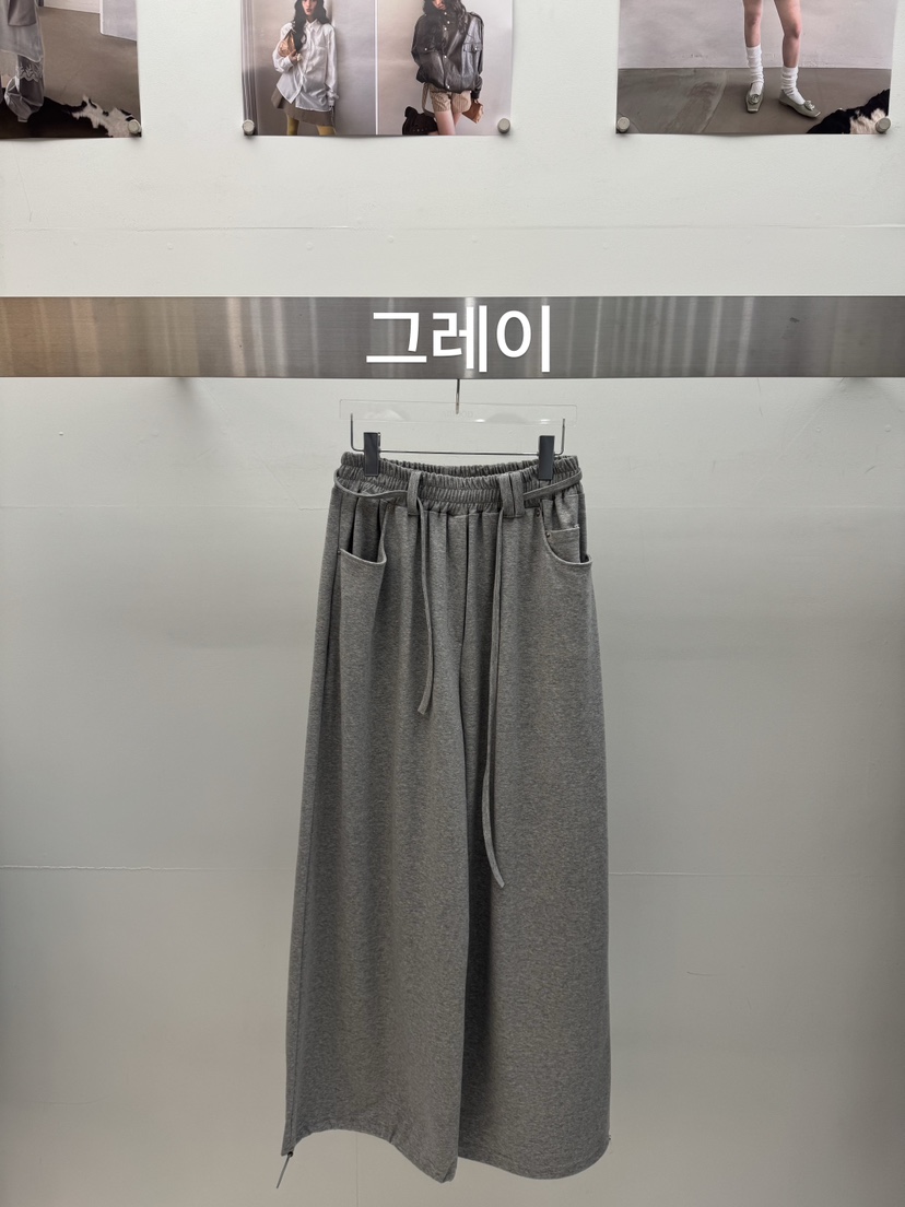 AMOOD韓國直郵女裝新品職業26春夏休閑熱賣人氣26夏季休閑褲AMOOD休閑褲圖色3