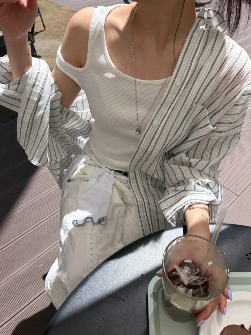 GLITTER韓國直郵女裝新品熱賣職業休閑26夏季時尚吊帶背心GLITTER吊帶/背心