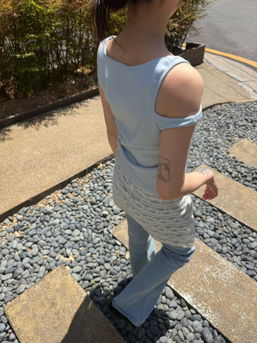 GLITTER韓國直郵女裝新品熱賣職業休閑26夏季時尚吊帶背心GLITTER吊帶/背心