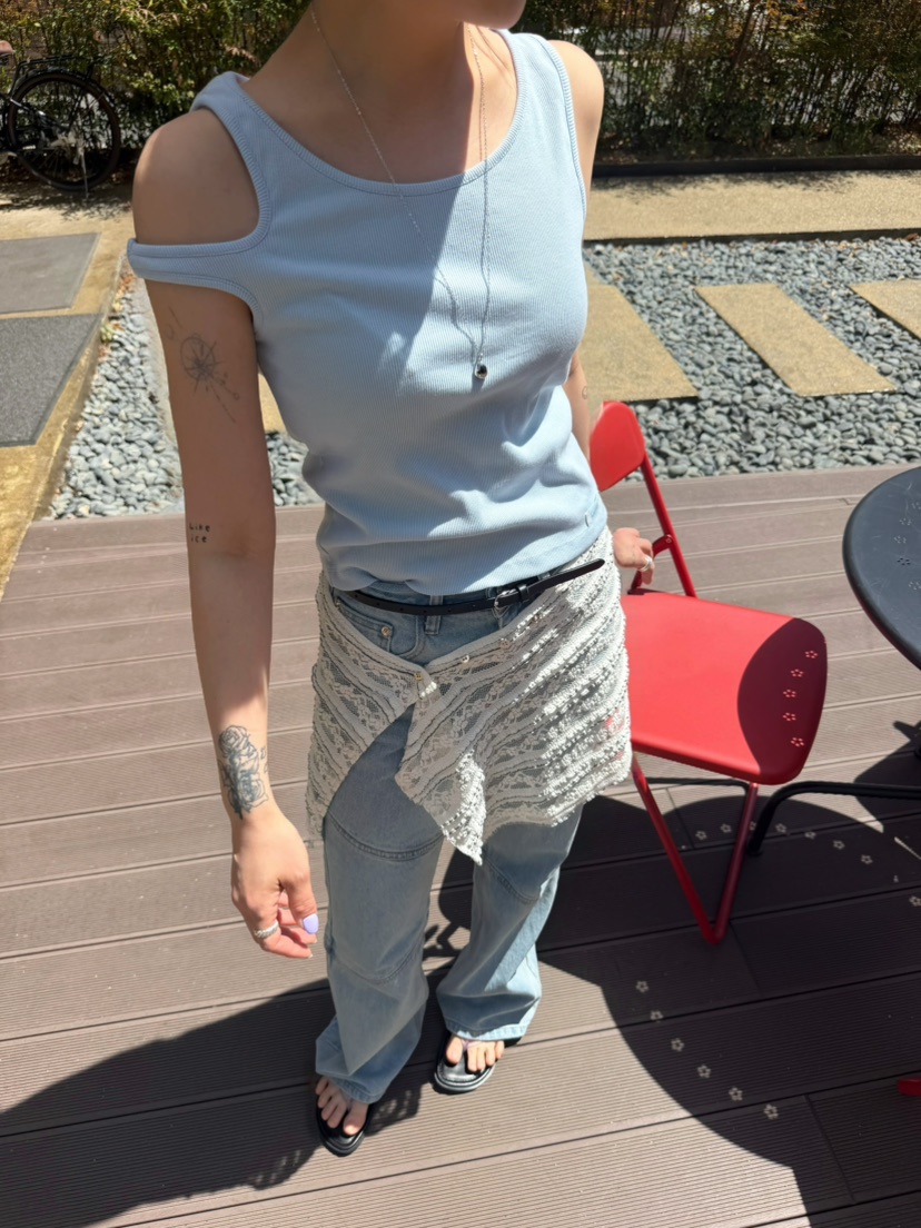 GLITTER韓國直郵女裝新品熱賣職業休閑26夏季時尚吊帶背心GLITTER吊帶/背心