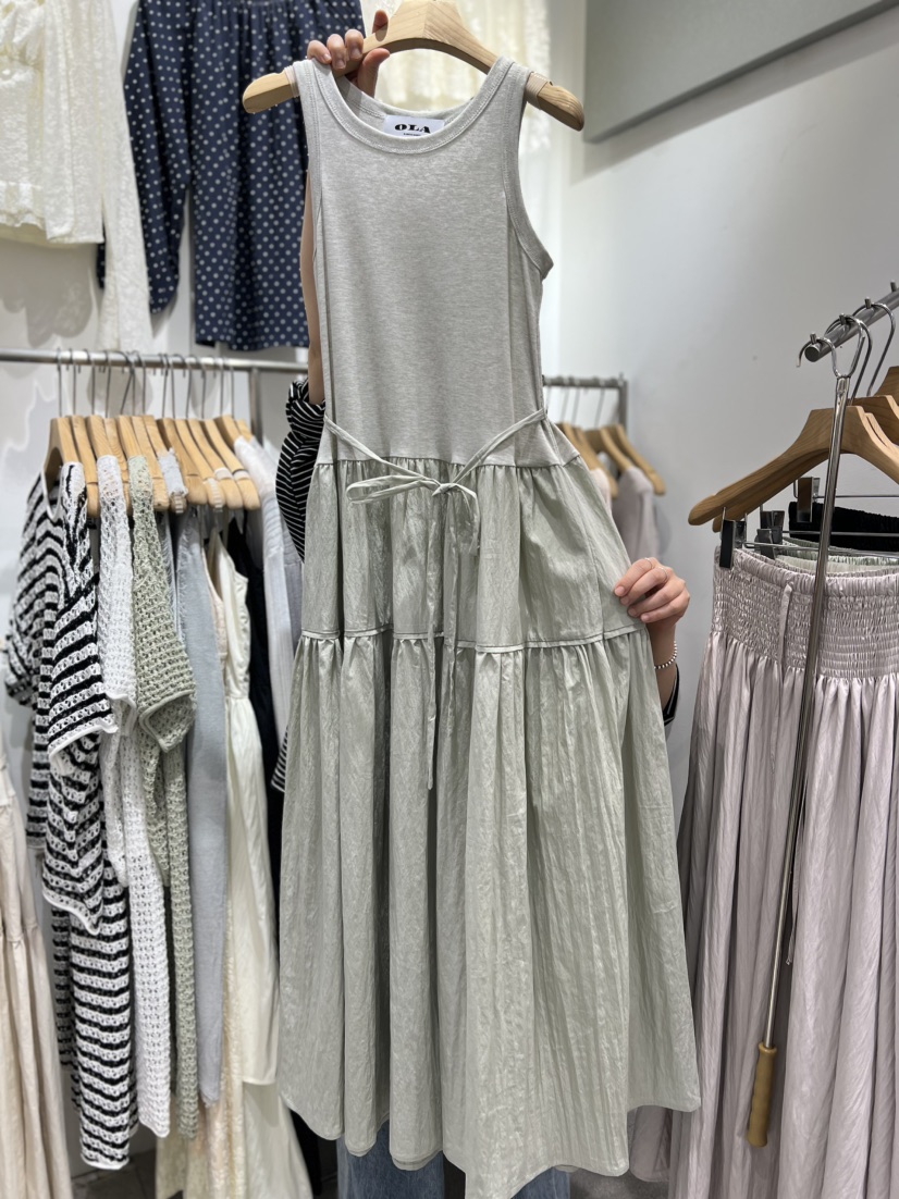 OLA韓國東大門直郵女裝新品休閑人氣26夏季熱賣推薦連衣裙mellor/OLA連衣裙圖色2