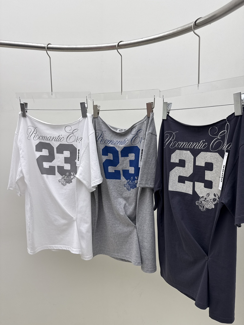 SEOLO韓國直郵女士新款26夏季休閑熱賣26春夏職業時尚T恤Seolo seoulT恤