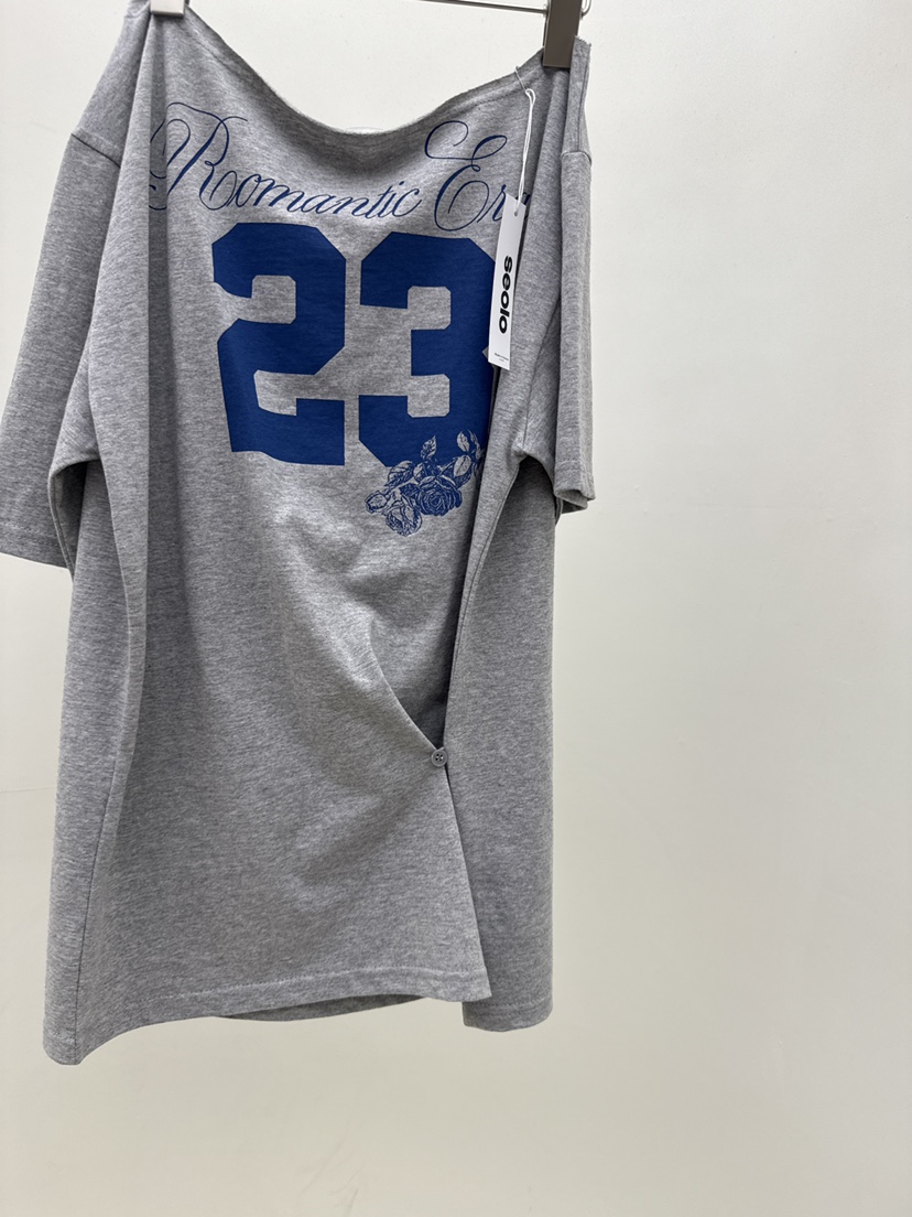 SEOLO韓國直郵女士新款26夏季休閑熱賣26春夏職業時尚T恤Seolo seoulT恤