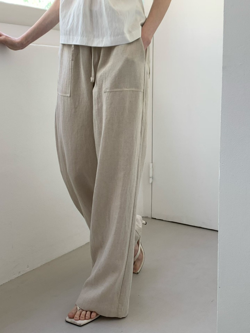 BINUS韓國東大門直郵女裝新款熱賣休閑26夏季時尚職業休閑褲BINUS休閑褲