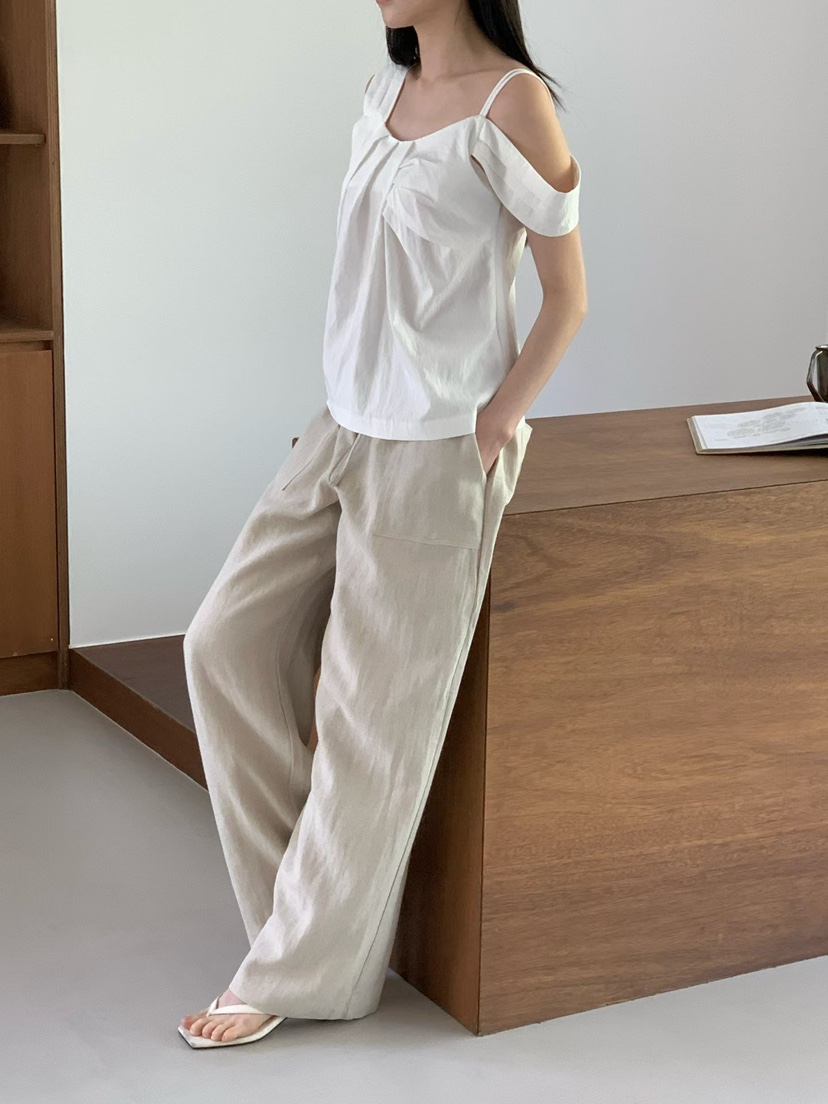 BINUS韓國東大門直郵女裝新款熱賣休閑26夏季時尚職業休閑褲BINUS休閑褲