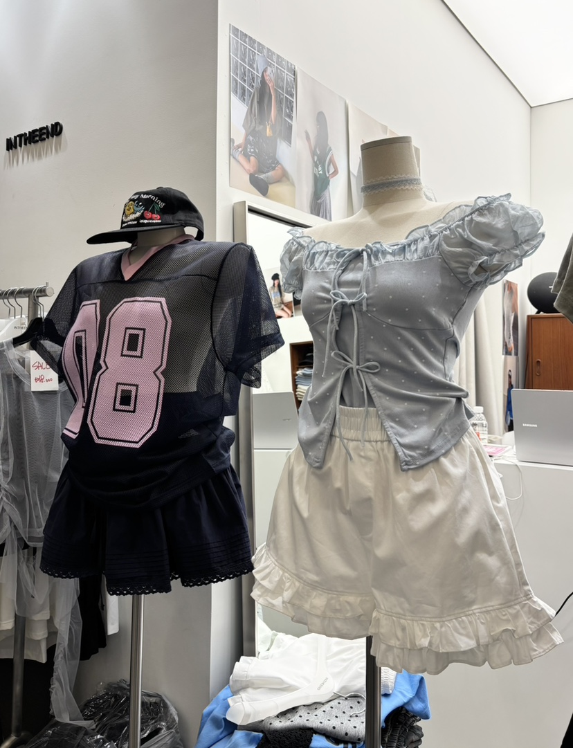 INTHEEND韓國直郵女裝新品熱賣人氣職業26夏季26春夏時尚T恤INTHEENDT恤