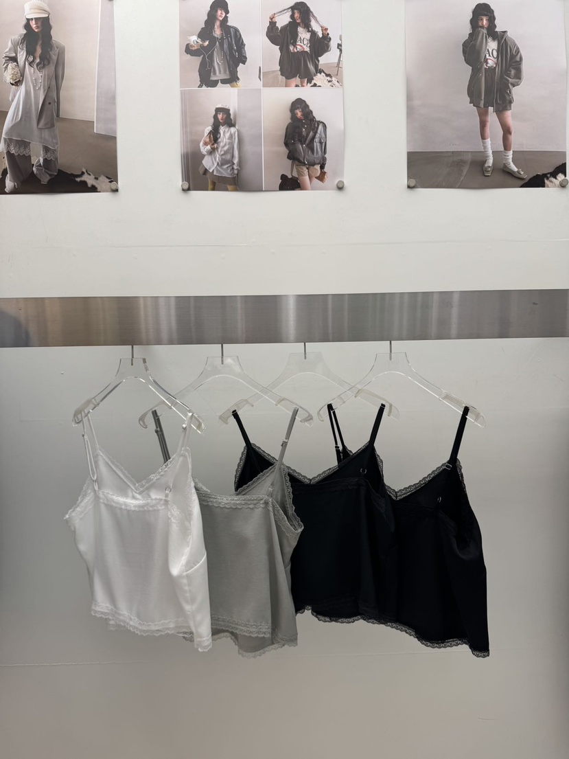 AMOOD韓國東大門直郵女裝新款職業人氣熱賣休閑時尚吊帶背心AMOOD吊帶/背心