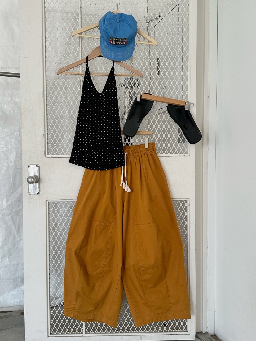 BYRING韓國直郵女士新款26春夏26夏季時尚人氣休閑褲燈籠BYRING休閑褲