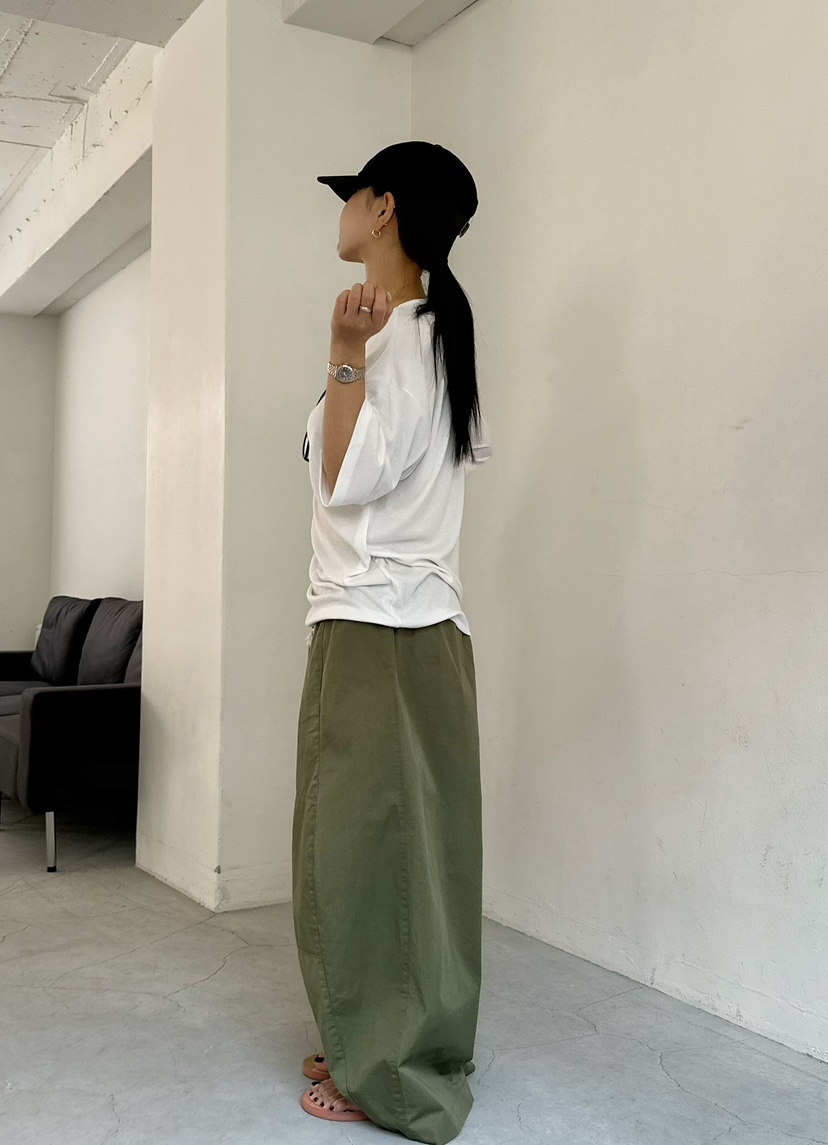 BYRING韓國直郵女士新款26春夏26夏季時尚人氣休閑褲燈籠BYRING休閑褲