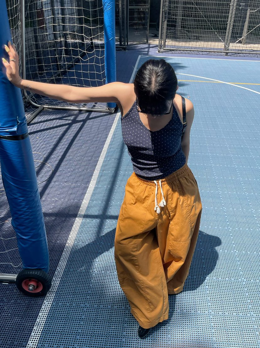 BYRING韓國直郵女士新款26春夏26夏季時尚人氣休閑褲燈籠BYRING休閑褲