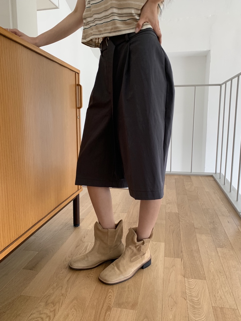 MURMUR韓國東大門直郵女裝新款26春夏26夏季熱賣短褲含腰帶MURMUR短褲