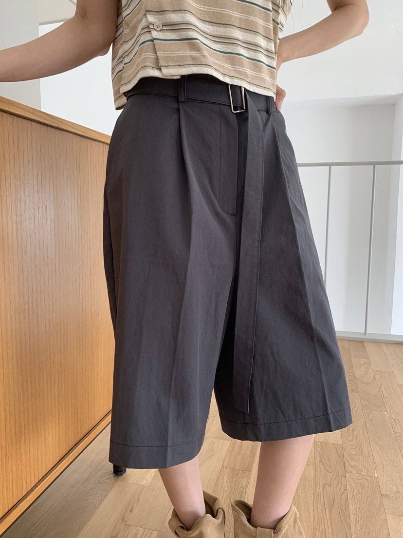 MURMUR韓國東大門直郵女裝新款26春夏26夏季熱賣短褲含腰帶MURMUR短褲