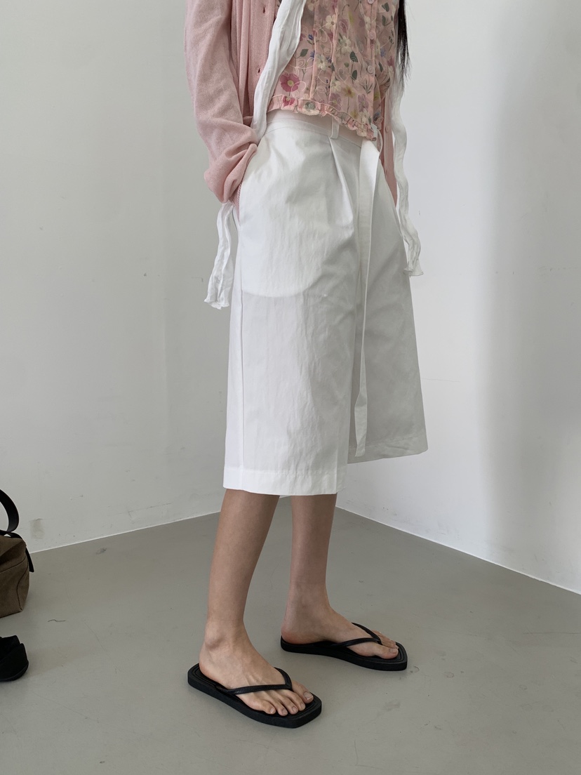 MURMUR韓國東大門直郵女裝新款26春夏26夏季熱賣短褲含腰帶MURMUR短褲