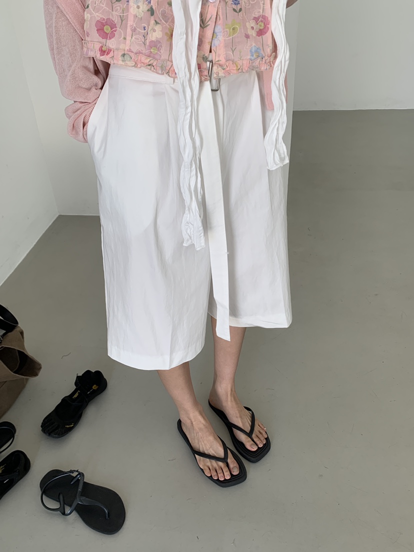 MURMUR韓國東大門直郵女裝新款26春夏26夏季熱賣短褲含腰帶MURMUR短褲