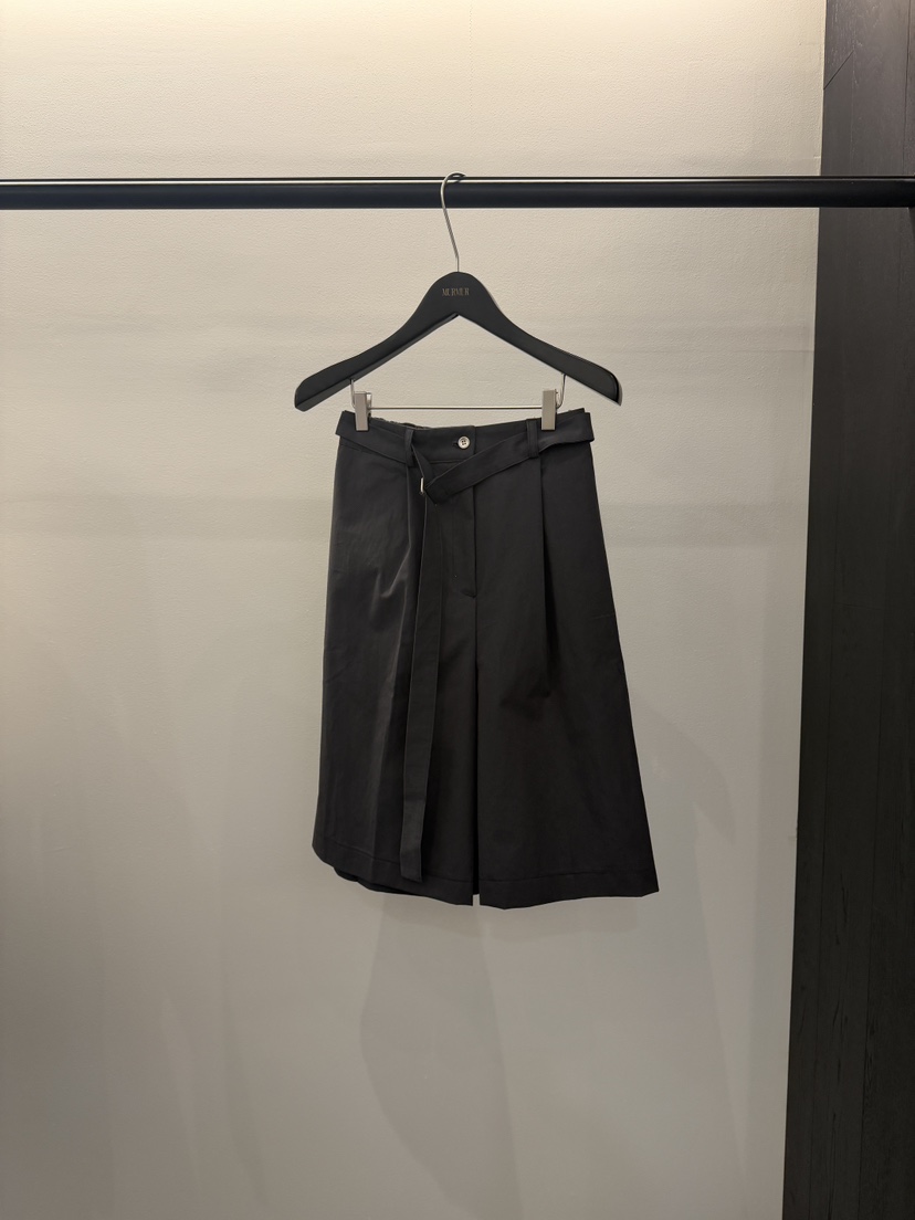 MURMUR韓國東大門直郵女裝新款26春夏26夏季熱賣短褲含腰帶MURMUR短褲圖色2