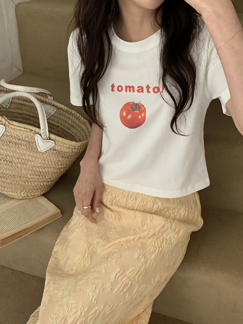 MOSMOS韓國直郵女士新品時尚熱賣職業休閑推薦人氣26春夏T恤MOSMOST恤