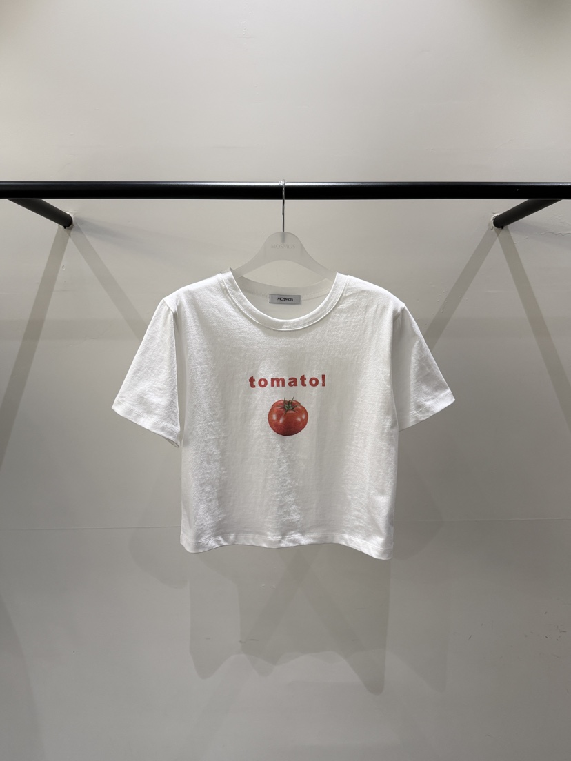 MOSMOS韓國直郵女士新品時尚熱賣職業休閑推薦人氣26春夏T恤MOSMOST恤圖色1