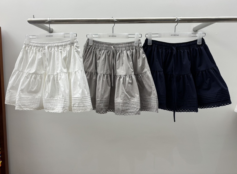 INTHEEND韓國直郵女裝新品26春夏26夏季推薦人氣短裙褶裥INTHEEND短裙