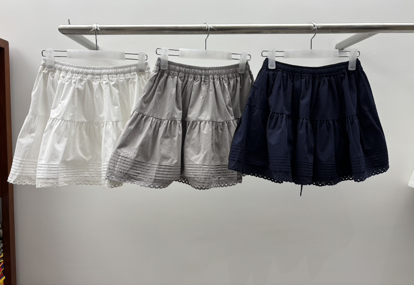 INTHEEND韓國直郵女裝新品26春夏26夏季推薦人氣短裙褶裥INTHEEND短裙