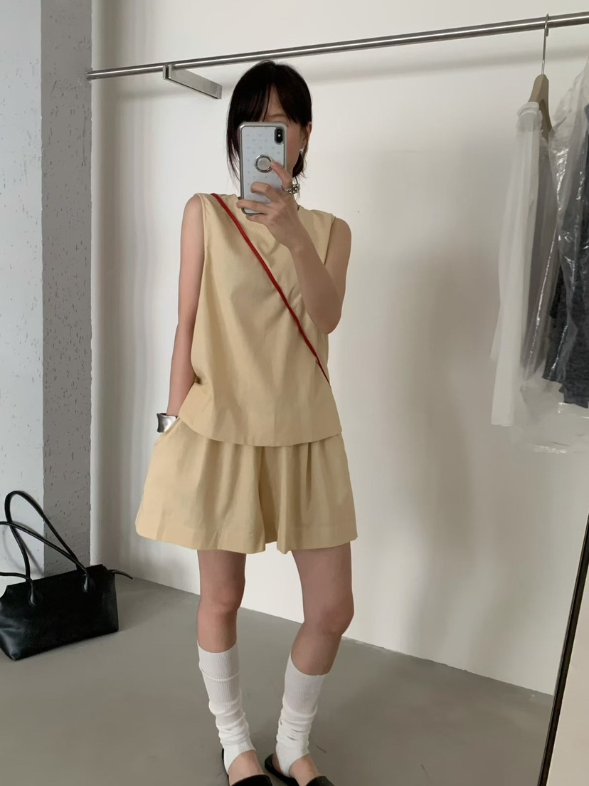 OLA韓國直郵實拍女士新品26春夏休閑推薦職業人氣時尚套裝mellor/OLA套裝