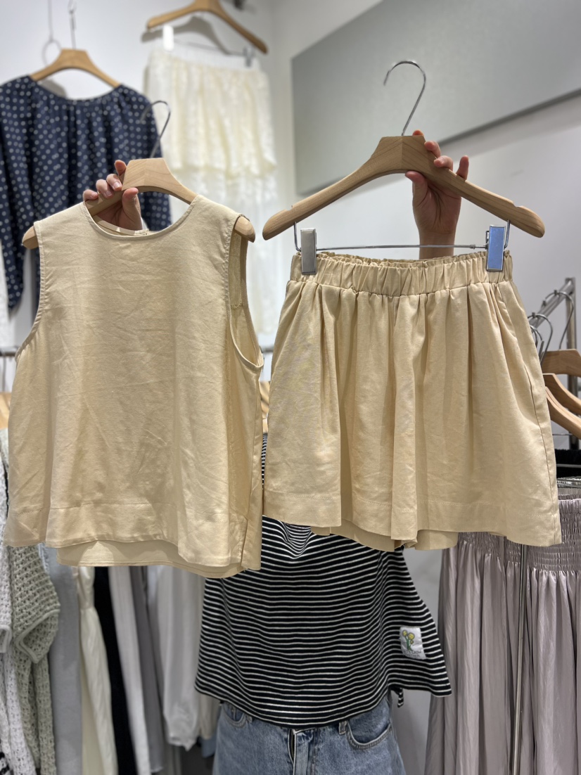 OLA韓國直郵實拍女士新品26春夏休閑推薦職業人氣時尚套裝mellor/OLA套裝圖色2