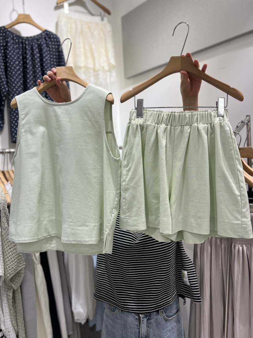 OLA韓國直郵實拍女士新品26春夏休閑推薦職業人氣時尚套裝mellor/OLA套裝圖色3