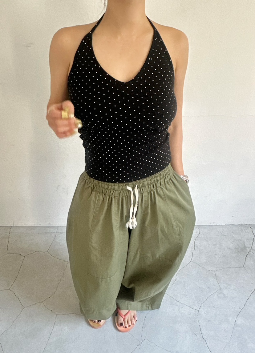 BYRING韓國直郵女士新品推薦人氣熱賣26春夏吊帶背心圓點BYRING吊帶/背心