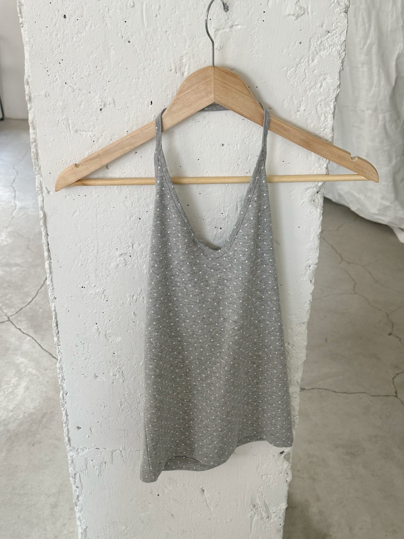 BYRING韓國直郵女士新品推薦人氣熱賣26春夏吊帶背心圓點BYRING吊帶/背心